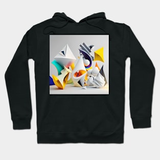 Abstract on the grey background Hoodie